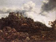 Jacob van Ruisdael Bentheim Castle oil